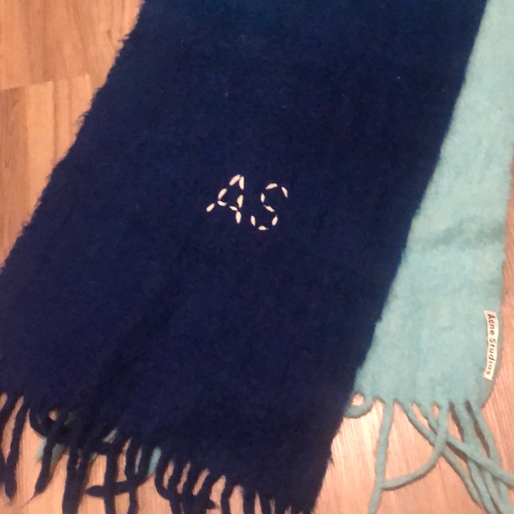 Acne Studios Alpaca Two Toned long scarf